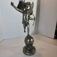 Stunning Antique Bronze Cherub