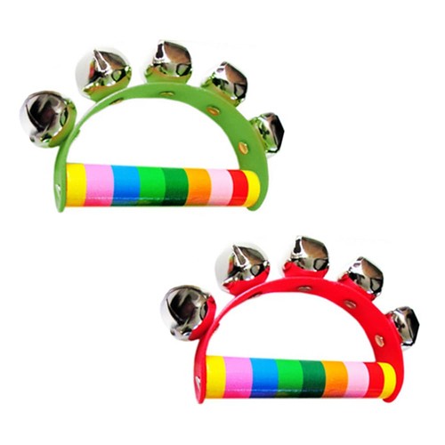 Hand bells pack wooden - hand, 2-pack