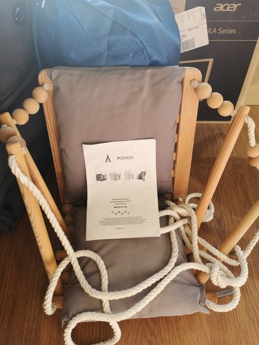 Mamoi wooden baby swing seat - mamoi,
