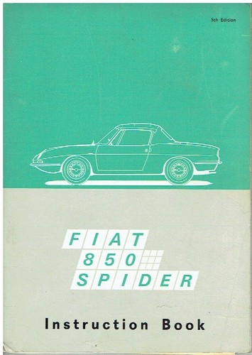 Fiat 850 spider original 1968 - fiat,
