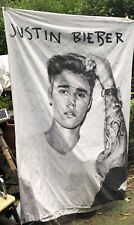 Vintage Justin Bieber Single Duvet Cover  100% Cotton FAB