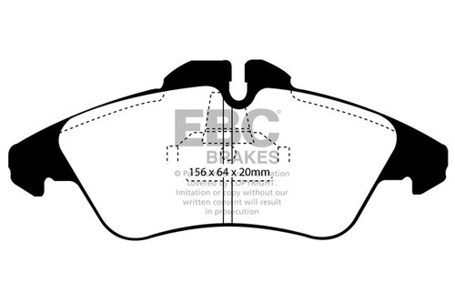 Ebc ultimax front brake - front,