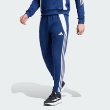 adidas Tiro 24 Football Pants Sweat Tracksuit Trousers Mens Sports Navy