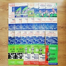 Rugby League Challenge Cup Final Programmes 1948 - 2009