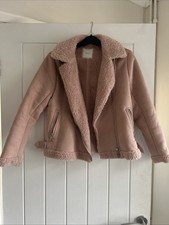 Girls Pink Next Jacket/Coat Age 12 Years Good Used Condition