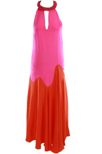Emilio pucci pink silk - emilio, maxi
