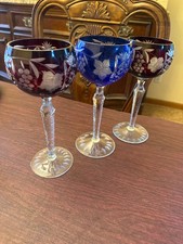 Vintage Bohemian Czech Glass