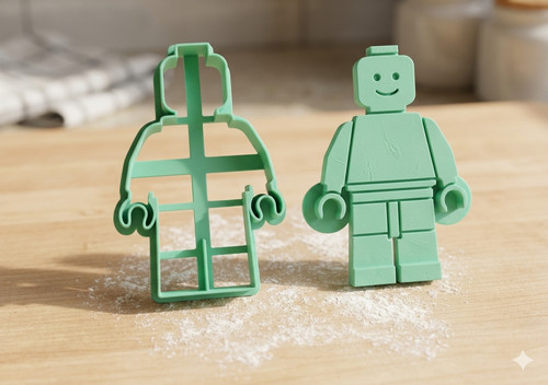 Lego inspired man part - lego,