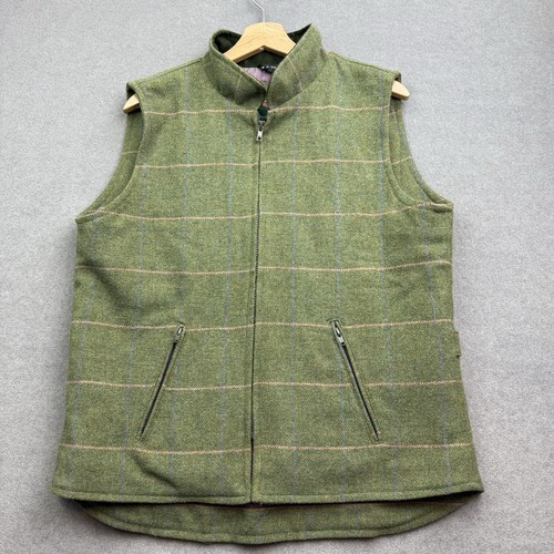 Alan paine tweed waistcoat - tweed,