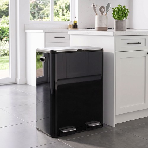 2x30l dual kitchen bin - 2x30l,