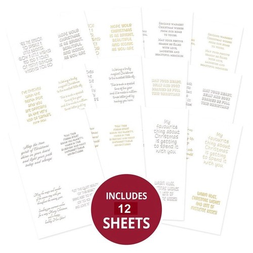 Hunkydory foiled christmas - foiled,