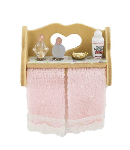 Dolls house bare wood wall - dolls,