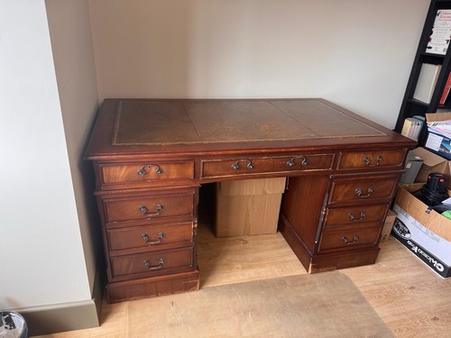 Partners desk antique large - partners,
