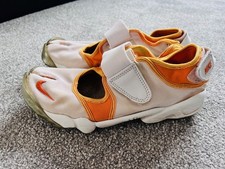 Nike Air Rift 313192-181 Leather Split-Toe 2007 UK 6.5 Vintage Rare Iconic