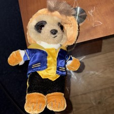 Official Baby Oleg Meerkat With Beast Outfit Plush Soft Toy
