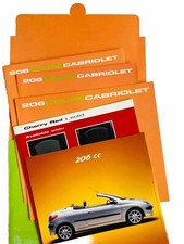 Peugeot 206 Cabriolet Convertible Brochure 206 CC 2000 Model Year on