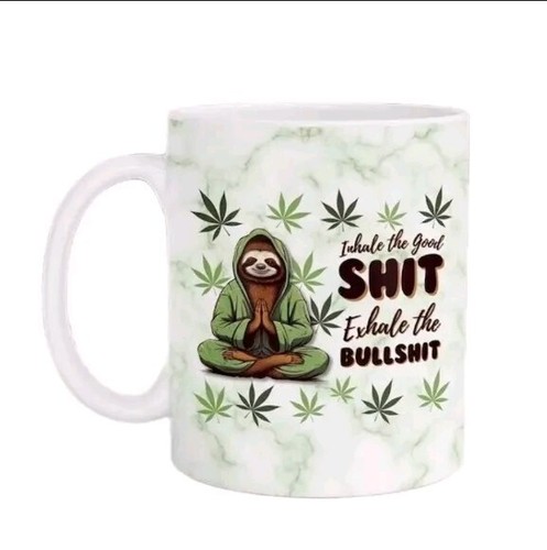 Stoner sloth weed coffee - stoner,