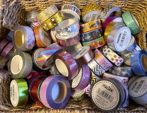 Washi foil glitter - foil,