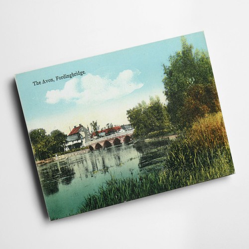 Print vintage hampshire - a6,