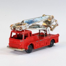 Husky Simon Snorkel Fire Truck Vintage 1960s Red Diecast Ladder
