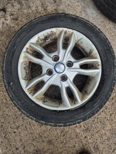 FORD FIESTA MK7 MK7.5 ZETEC ALLOY WHEEL 195/55/15 5 DOUBLE SPOKE 2013-2017