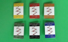 6 NORTH EAST LONDON ELECTRICS 1960-1985 SILVER JUBILEE enamel railway badges
