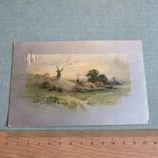 Vintage Postcard Windmill