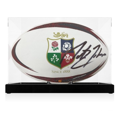 Martin johnson signed - johnson, british