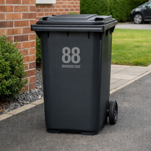 Wheelie bin stickers - stickers,