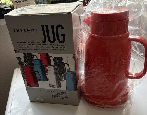 Thermos jug red model no - thermos,