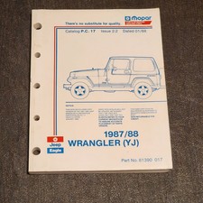 Jeep Wrangler (YJ) 1987/88