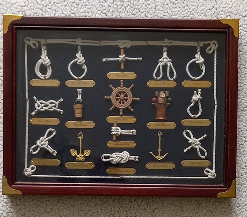 Vintage sailor rope knots - sailor,