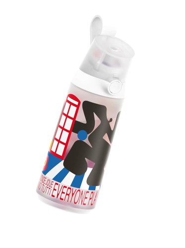 Air click 600ml - up, football