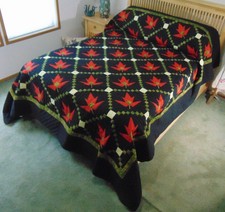 NEW! AMISH HANDMADE QUILT! ~