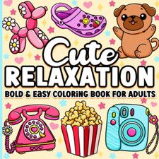 Bold and Easy Coloring Book