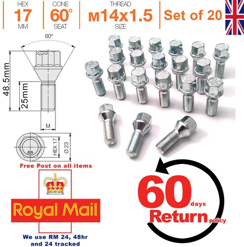 Car alloy wheel bolts - alloy,