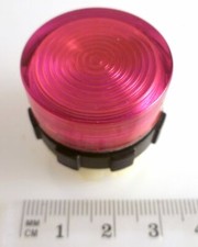 IMO BS3R RT Actuator Cap Red Fresnel Lens Ø30.0mm 2 Pieces EB4J2-18