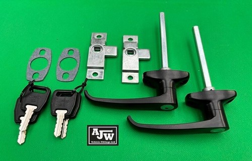 Black lever handle 44 - handle, 44.5