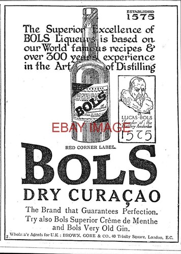1914 advert for bols dry - 1914,