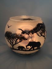 Savannah Landscape Elephants