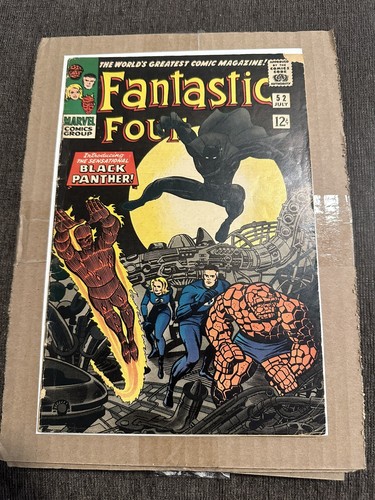 Rare 1966 fantastic four 52 - rare,
