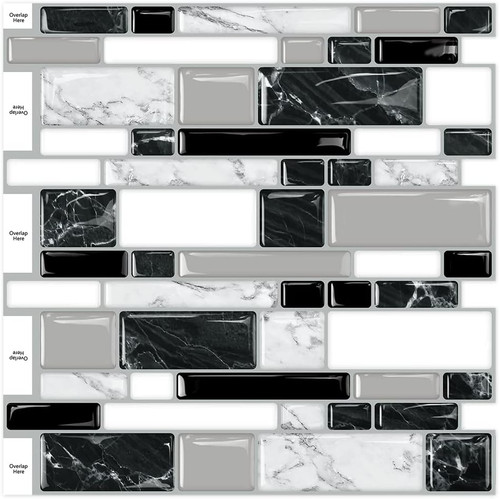 Sheet peel and stick - and,