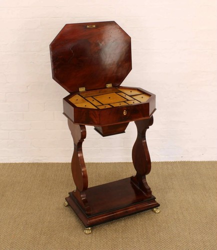 Antique biedermeier mahogany - biedermeier,