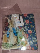 Cath Kidston Blue Spiral Notebook + Peter Rabbit Pen + 2 Free Refills+ Bag New