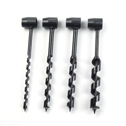 Bushcraft hand drill carbon - hand,