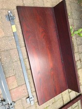 Tapley 33 shelf with fitting bracket burgundy oak good condition