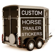 Custom horsebox stickers - stickers, |