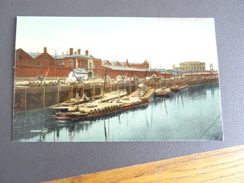 Postcard guinness wharf - postcard,