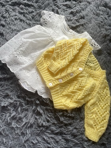 Cotton dress with handmade - cotton,