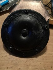 Bikeit 12v 100mm Motorcycle Motorbike 105db Horn - Matt Black